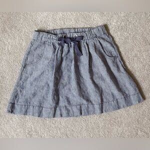J. Crew linen skirt with pockets 0